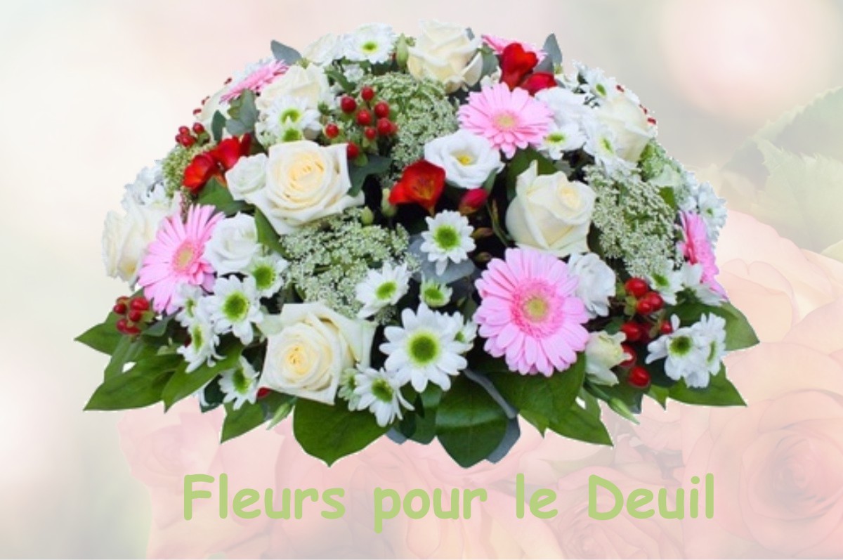 fleurs deuil LESIGNAC-DURAND